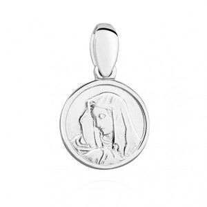 Pandantiv argint  Maica Domnului DiAmanti M0104R-DIA (Argint 925‰ 1,4 g.)